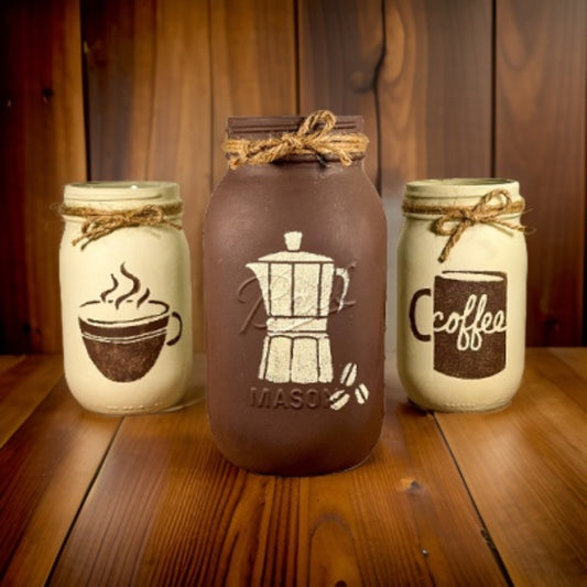 Coffee Mason Jars