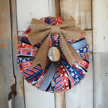 Americana Wreath - 4th of July Decor