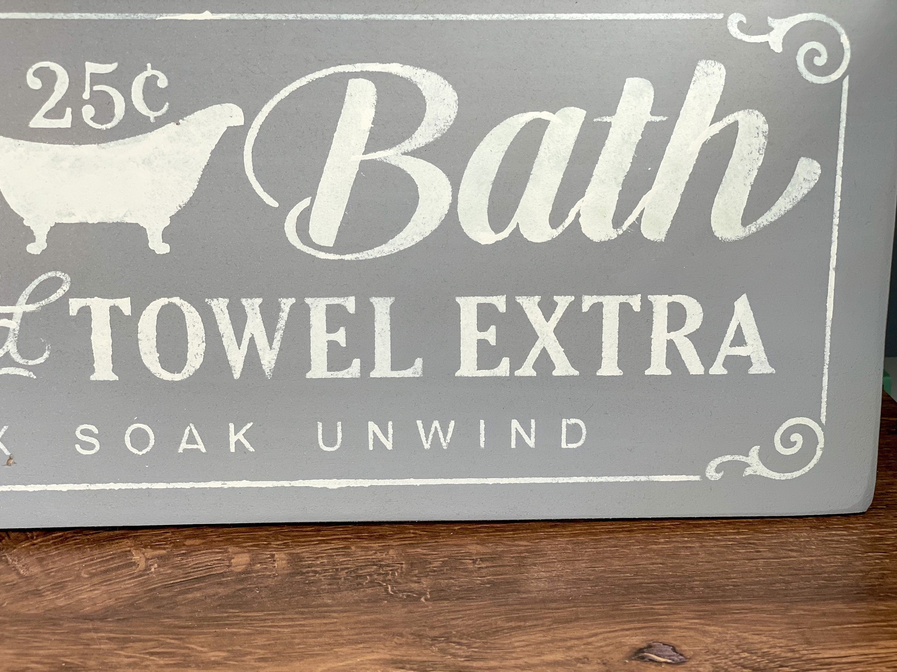 Farmhouse Bathroom Sign / Bath Sign / Bathroom Sign / Bathroom Decor