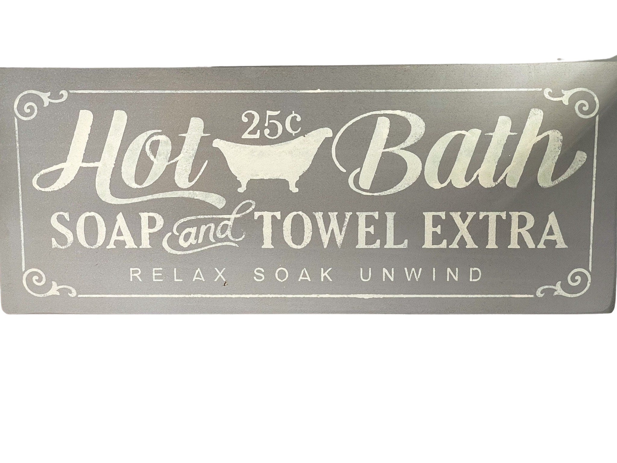 Farmhouse Bathroom Sign / Bath Sign / Bathroom Sign / Bathroom Decor