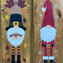 Gnome Porch Signs / Gnome Wall Signs / Gnome Holiday Signs