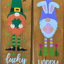 Gnome Porch Signs / Gnome Wall Signs / Gnome Holiday Signs