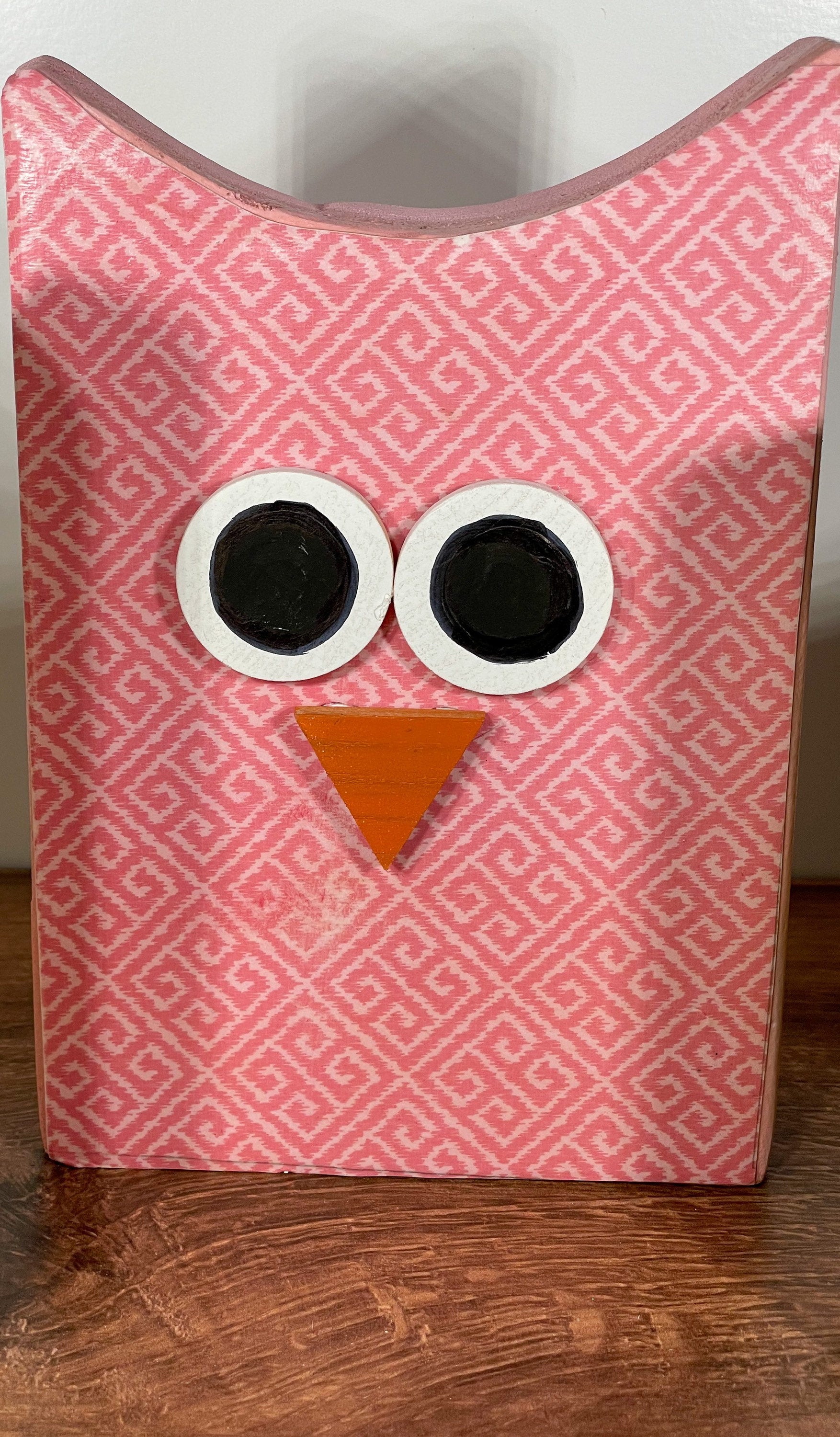 Owl Wood Blocks / Owl Decor / Owl Baby Shower Gift / Baby Nursery Decor