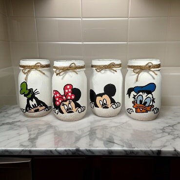 Mickey Mouse & Friends Mason Jars