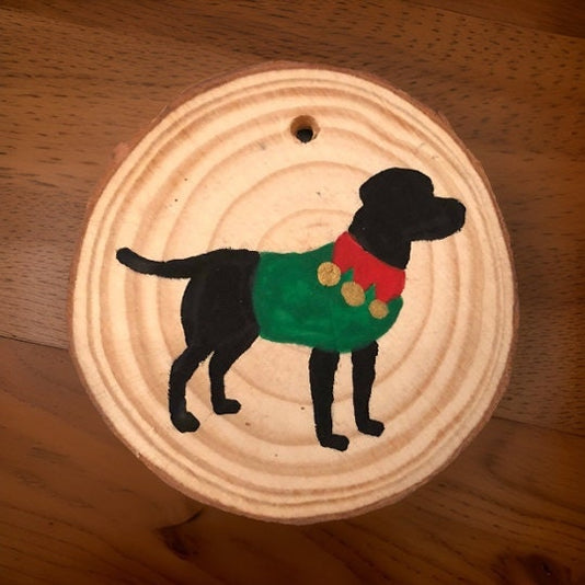 Christmas Labrador Retriever Dog Ornaments