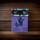 Halloween Wood Books / Halloween Decor / Wooden Books / Halloween shelf blocks