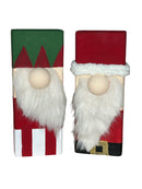 Christmas Gnome Wood Blocks / Santa Gnome / Elf Gnome