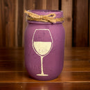 Wine Mason Jars