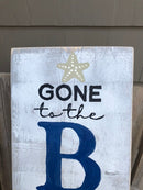 Gone to the Beach Porch Sign