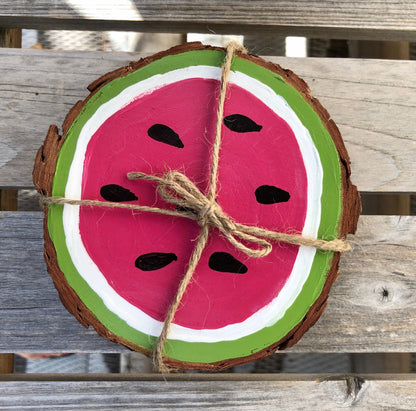 Watermelon Wooden Coasters