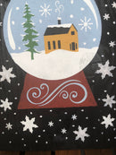 Winter Snow Globe Wall Sign