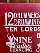 12 Days of Christmas Sign