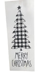 Buffalo Plaid Christmas Tree Sign