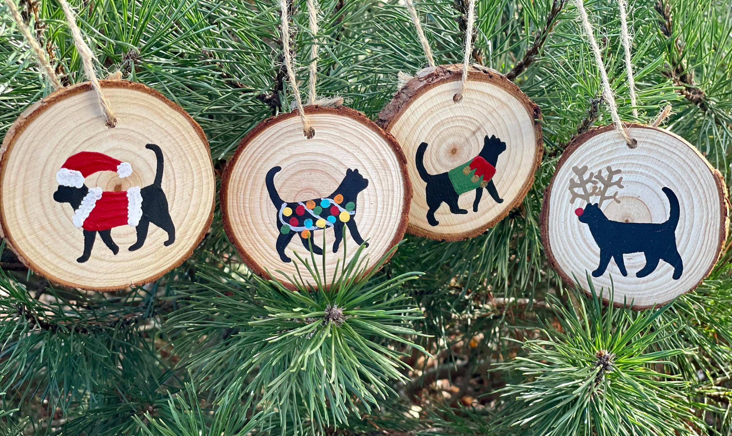 Cat Christmas Ornaments