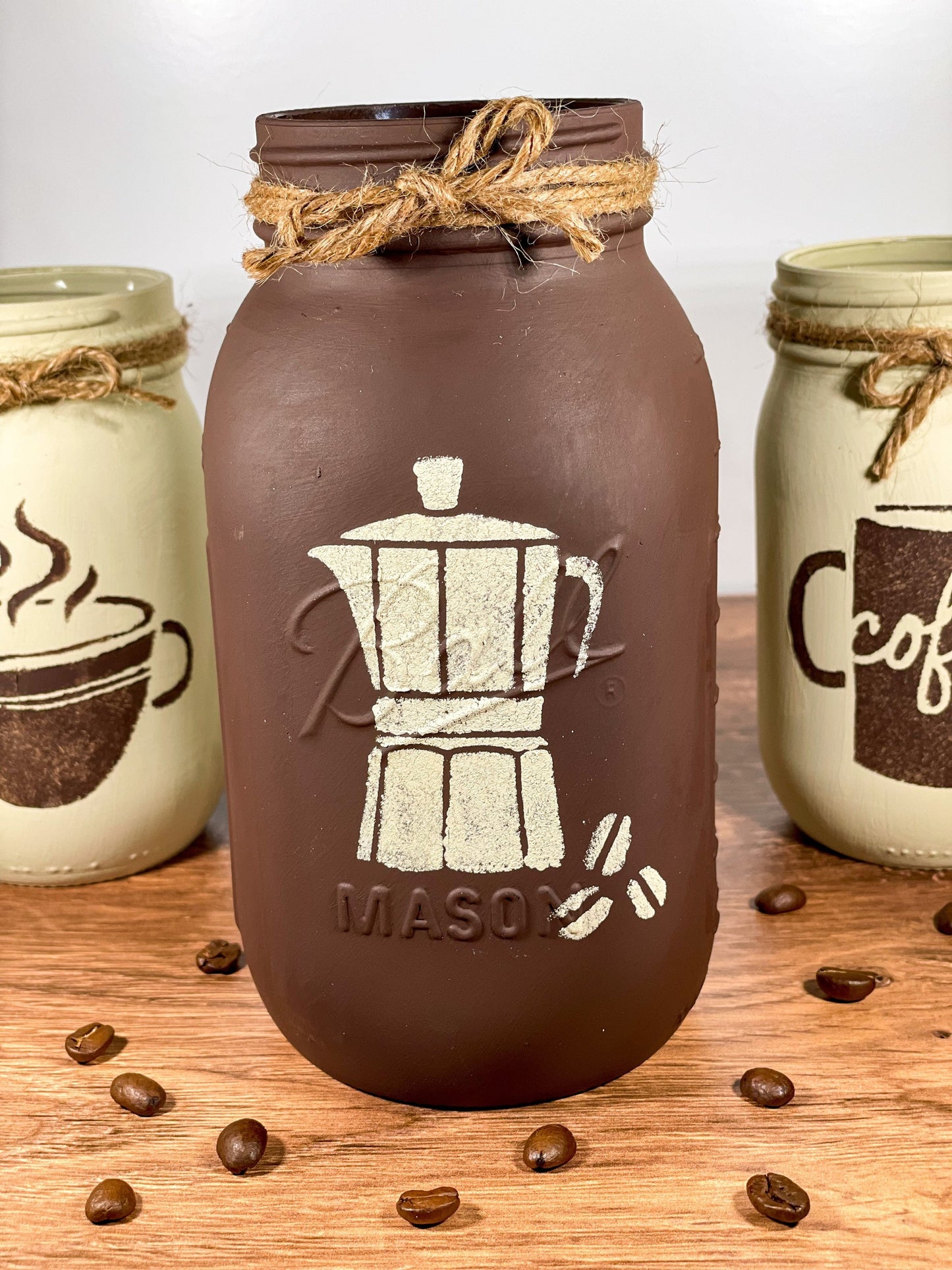 Coffee Mason Jars