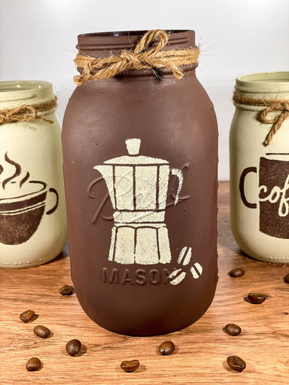 Coffee Mason Jars