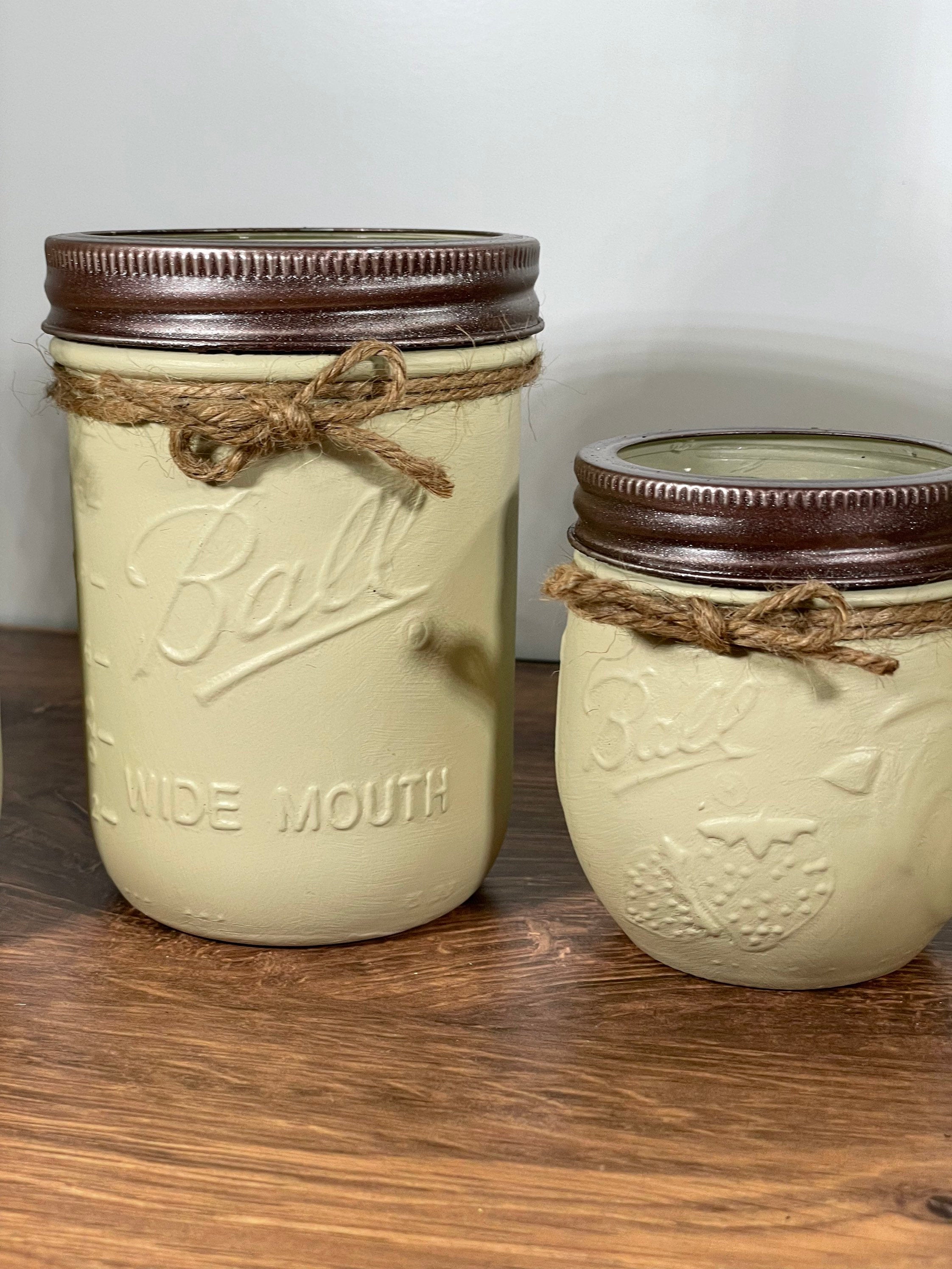 Bear & Moose Mason Jar Bathroom Set