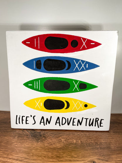 Kayak Wall Sign