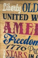 America Subway Art Sign