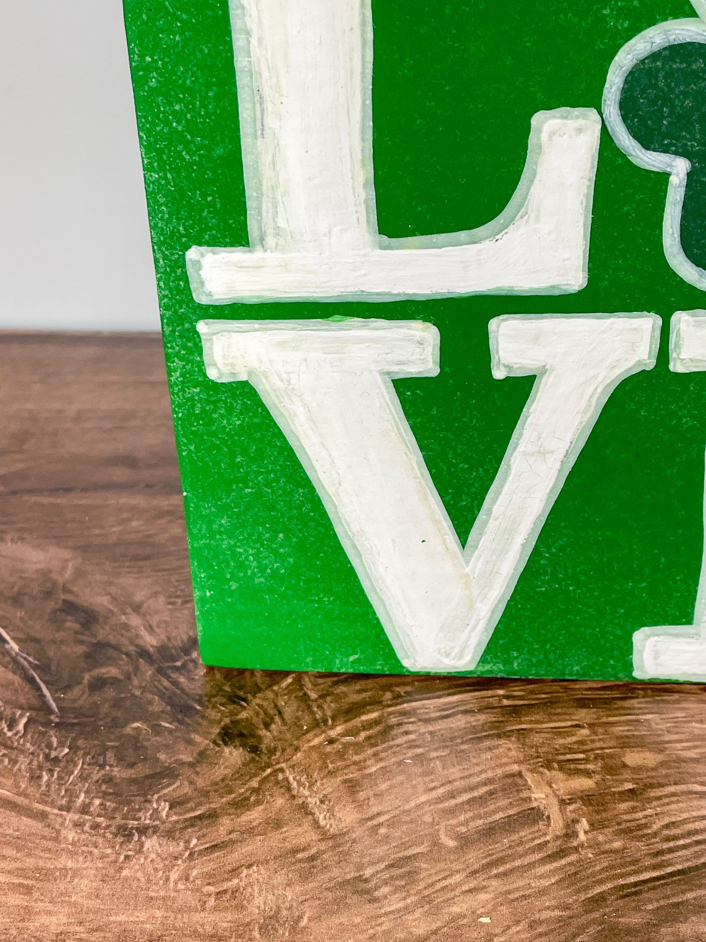 Irish LOVE Shelf Sign