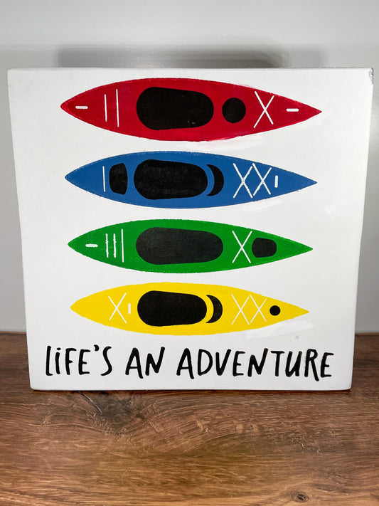 Kayak Wall Sign