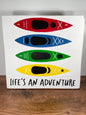 Kayak Wall Sign