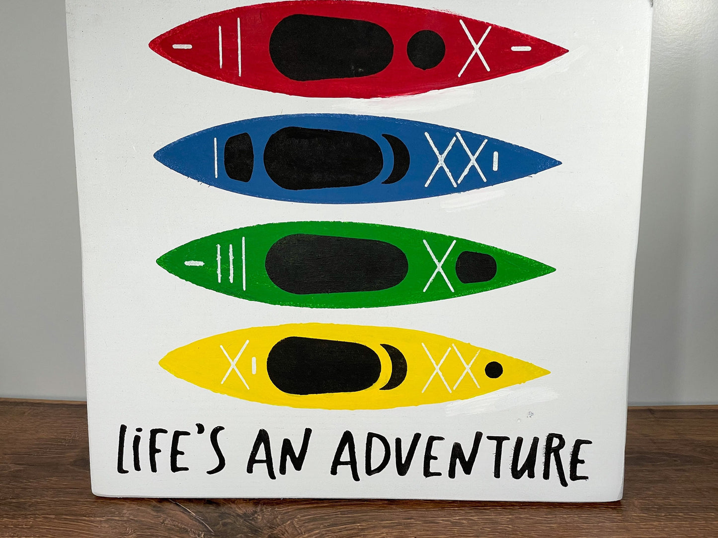 Kayak Wall Sign