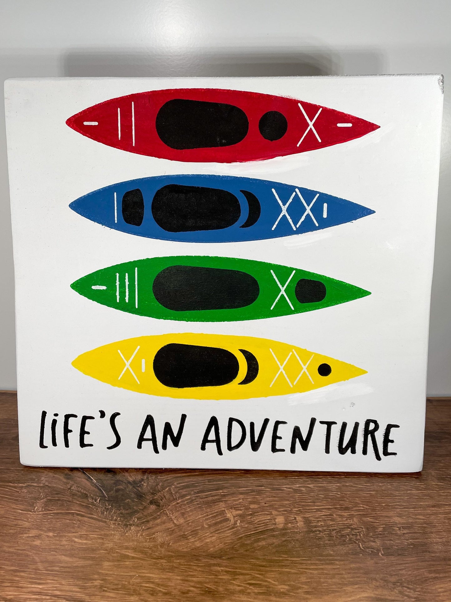 Kayak Wall Sign