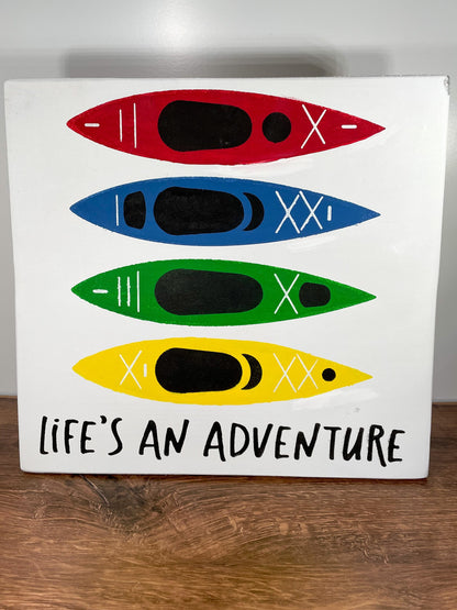 Kayak Wall Sign