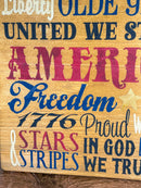 America Subway Art Sign