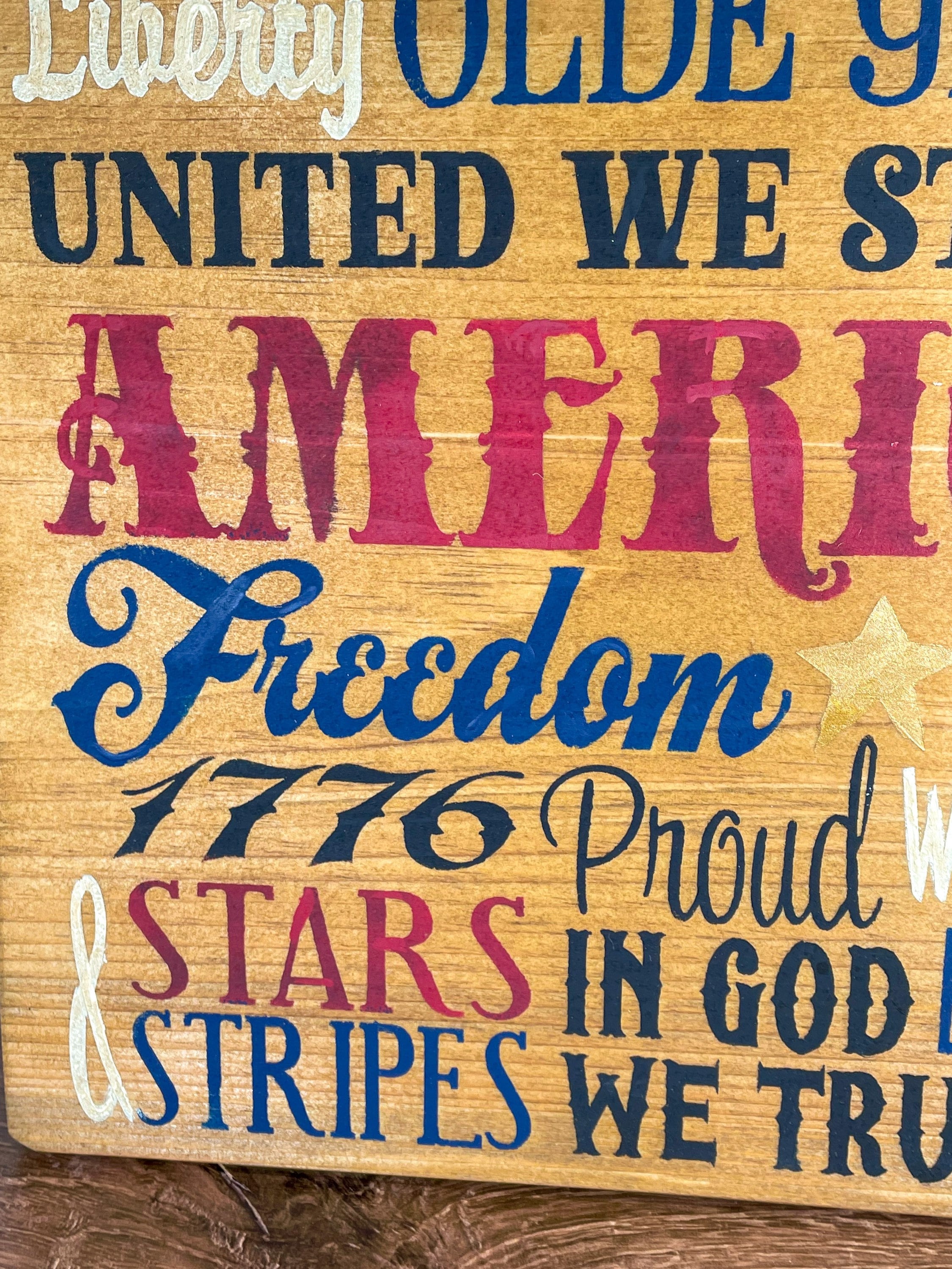 America Subway Art Sign