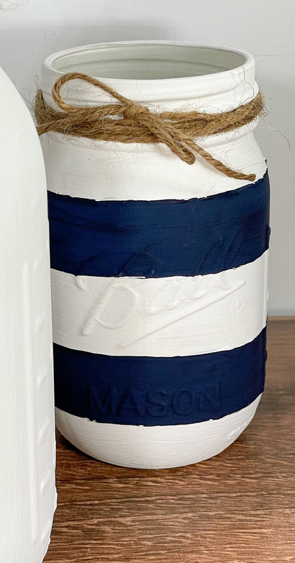 Sailboat Mason Jars