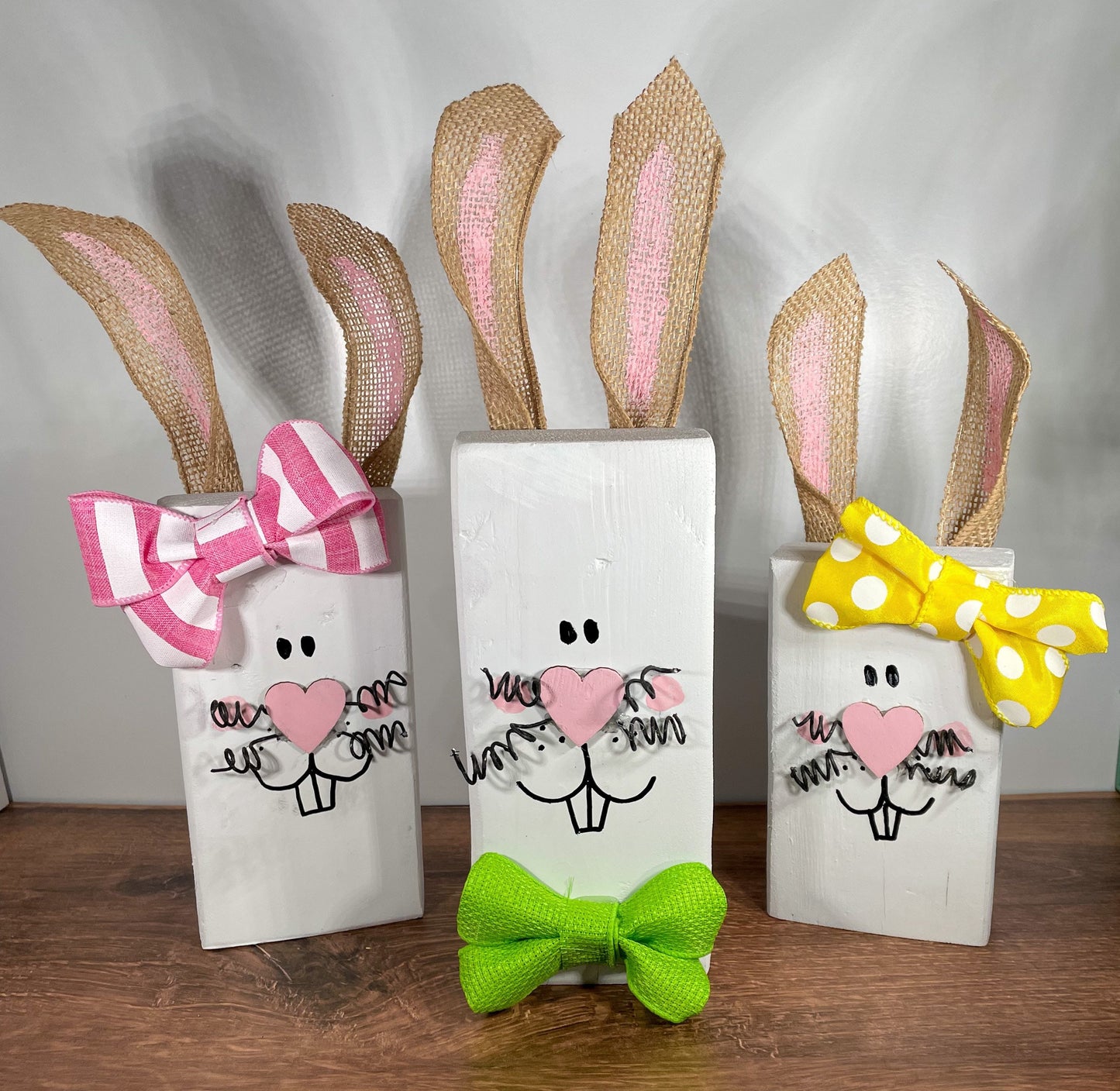 Bunny Wood Blocks