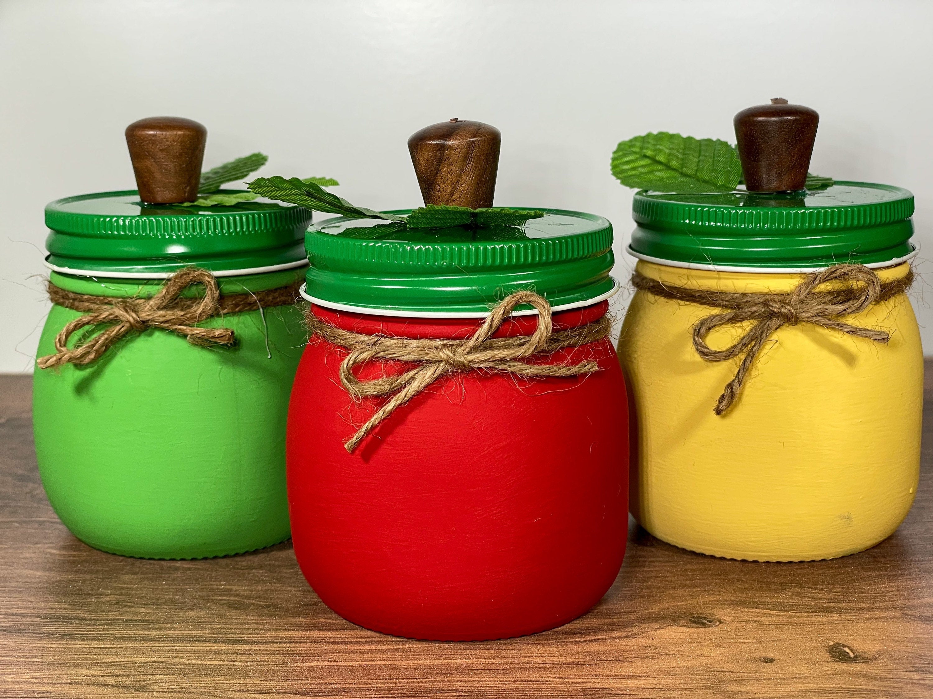 Apple Mason Jars