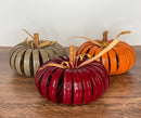 Mason Jar Ring Metal Pumpkins