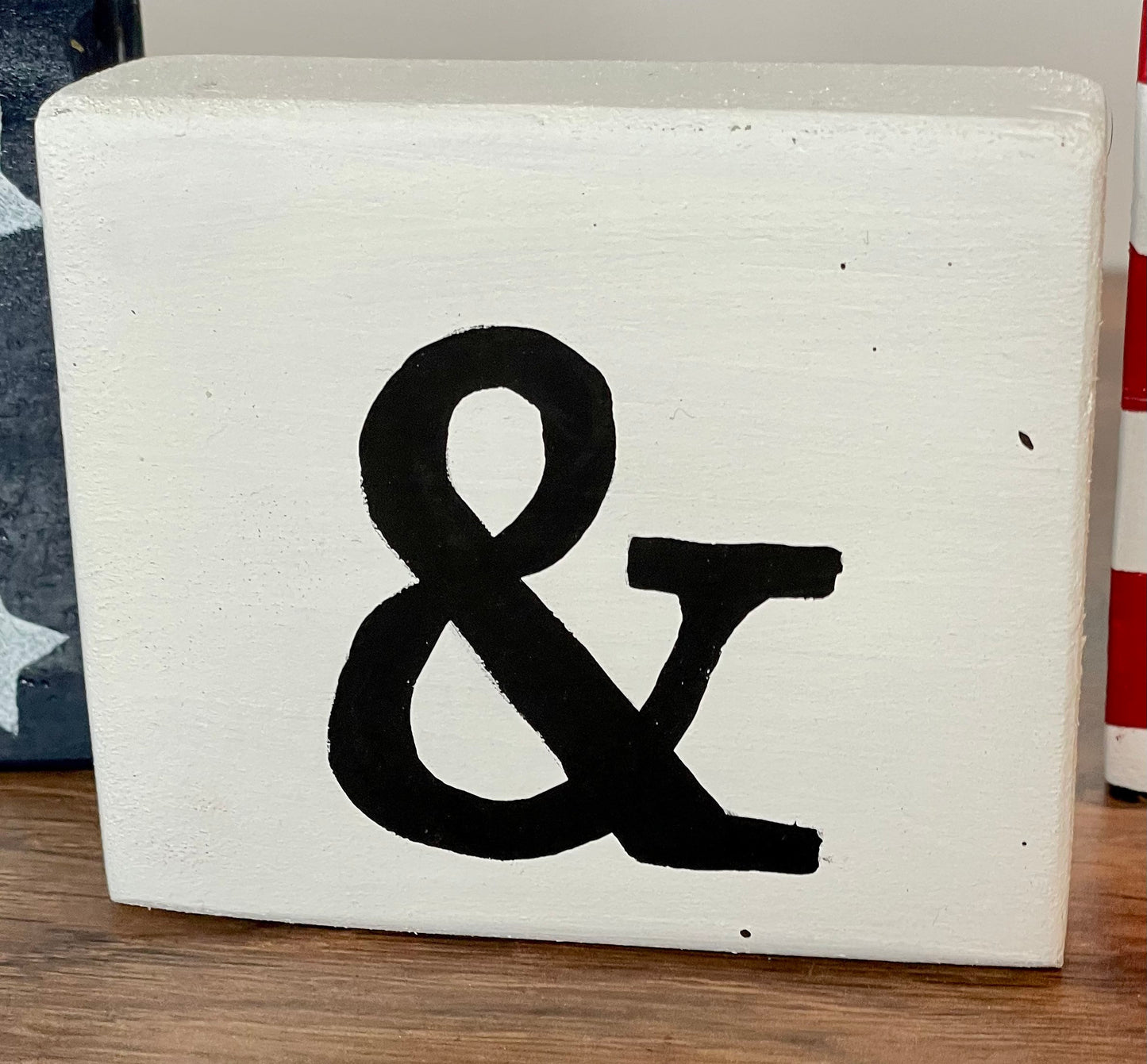 American Stars & Stripes Wood Blocks