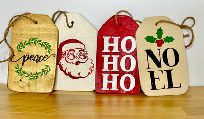 Christmas Wooden Gift Tags