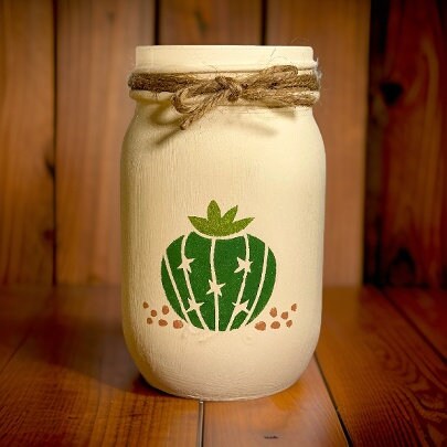 Cactus Mason Jars