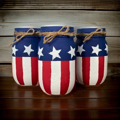 Americana Mason Jars
