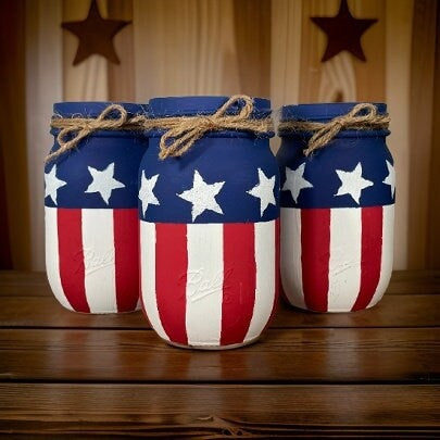 Americana Mason Jars