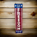 Let Freedom Ring Wood Porch Sign