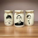 The Office Mason Jars