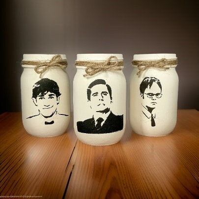 The Office Mason Jars