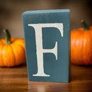 Fall Wood Letter Blocks