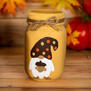 Gnome Fall Mason Jars