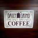 Coffee Farmhouse Wood Sign