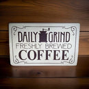 Coffee Farmhouse Wood Sign