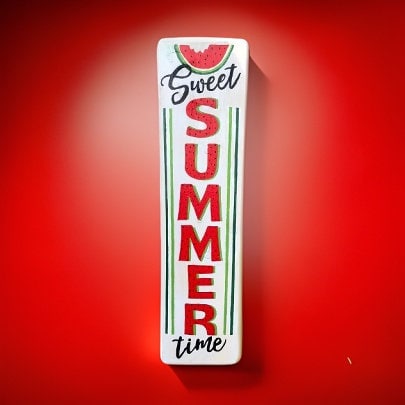 Summertime Watermelon Porch Sign