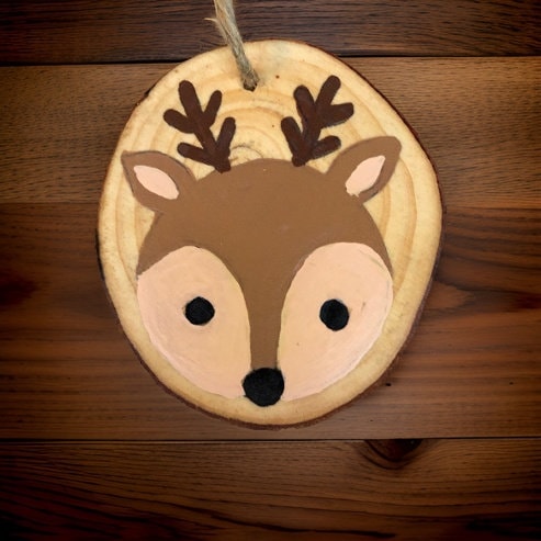 Forest Animal Wood Ornaments