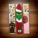 Christmas Grinch Sign Set